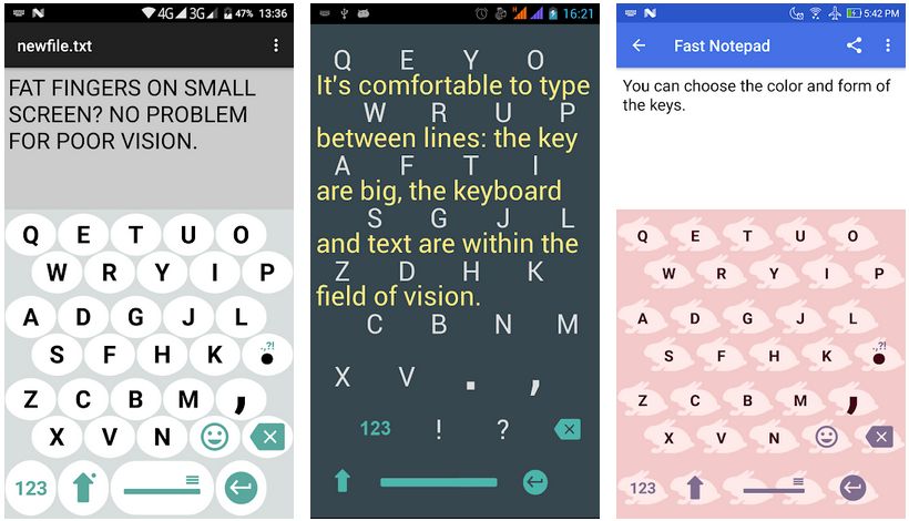 6 Best Android Keyboard Apps with Bigger Keyboard Sizes