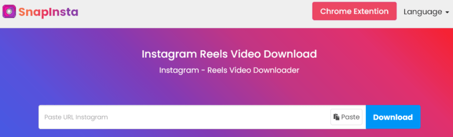 Direct Simple Way to Download Any Instagram Reel Video