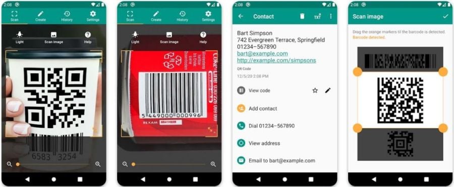 5 Top Barcode & QR code Scanning Apps For Android