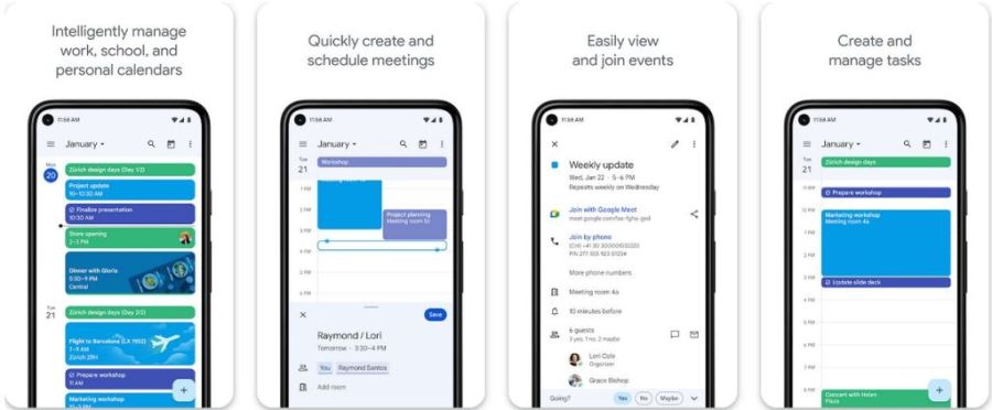 google calendar for students