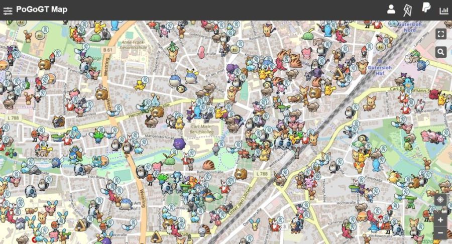 10 Best Working Pokemon Go Map, Tracker, Radar, Scanner