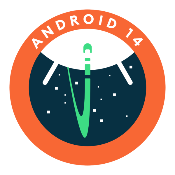 Android 14 logo