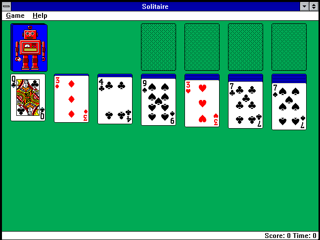 Microsoft Solitaire Classic Game