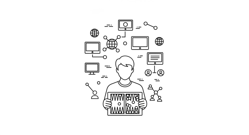 Online Backgammon Global Competition and Community Building