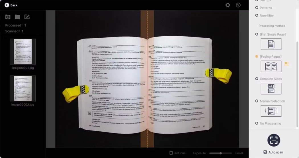 CZUR ET Max core functions and key features of the software