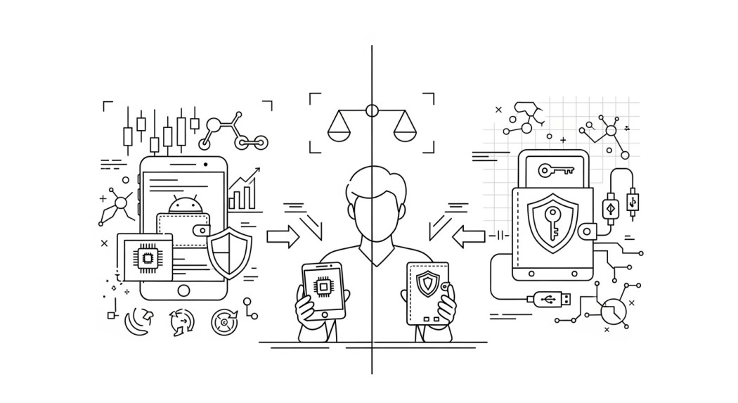 Android vs Hardware Wallets A Practical Distinction for cryptocurrency storage