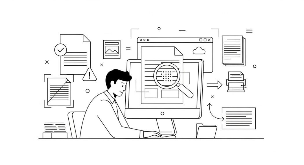 Verify the Quality of Scanned or Image-Based PDFs for OCR