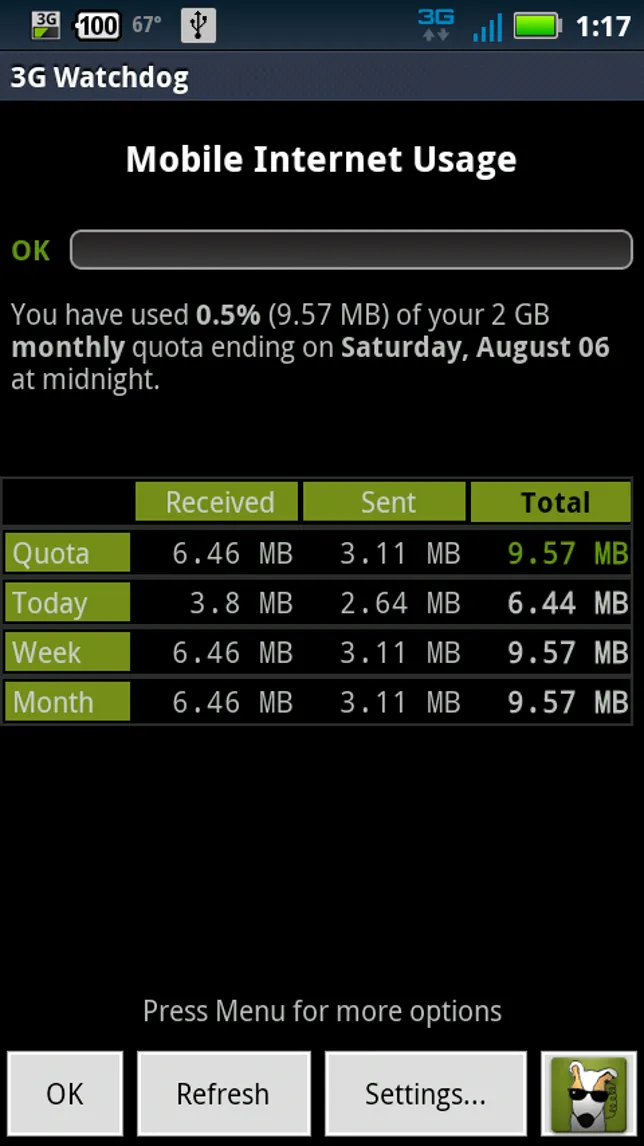 3G Watchdog Pro screenshot
