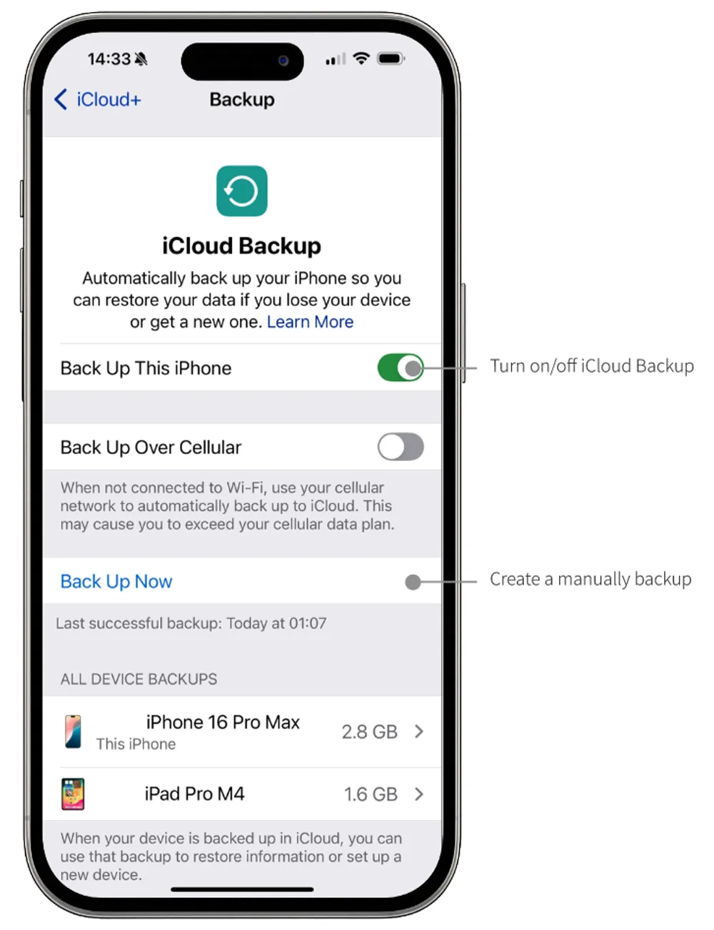 A backup app you trust screenshot