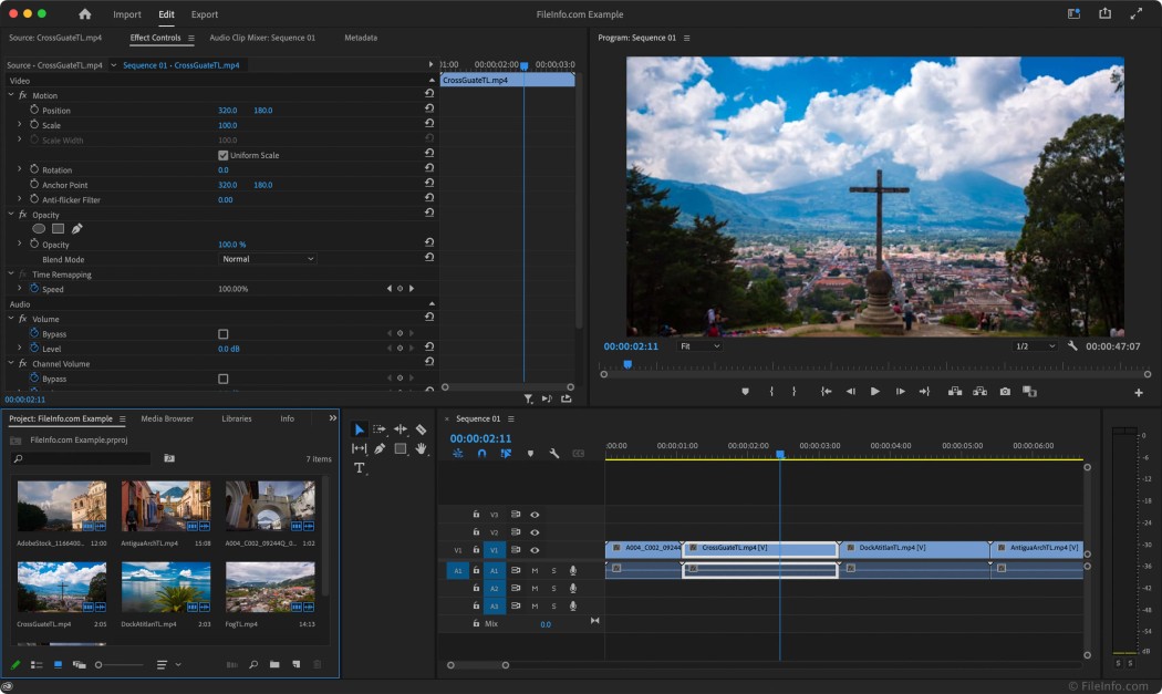 Adobe Premiere Pro screenshot