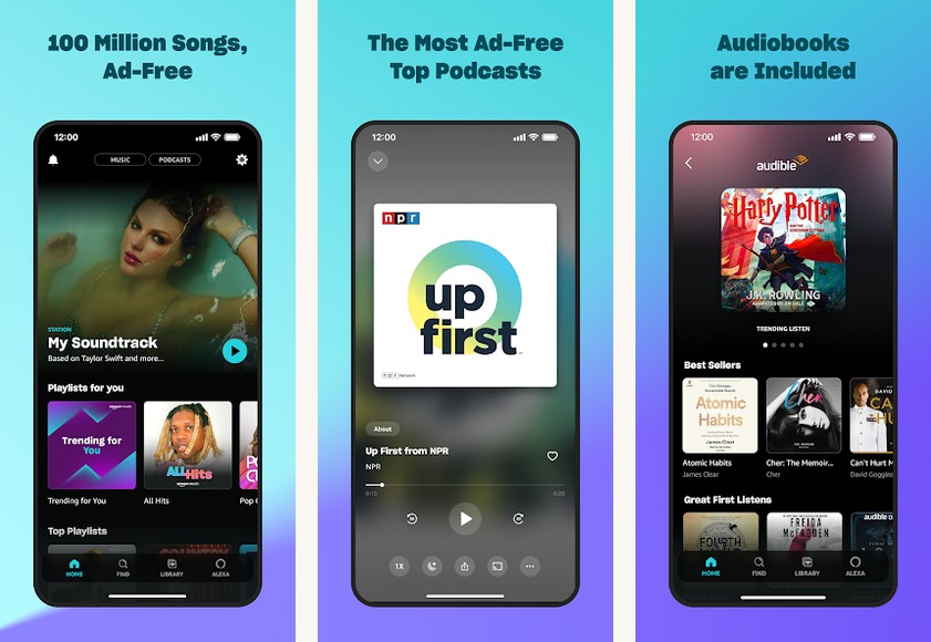 Amazon Music screenshots on Android