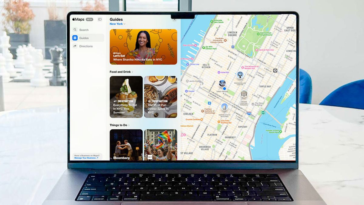Apple Maps (web) screenshot