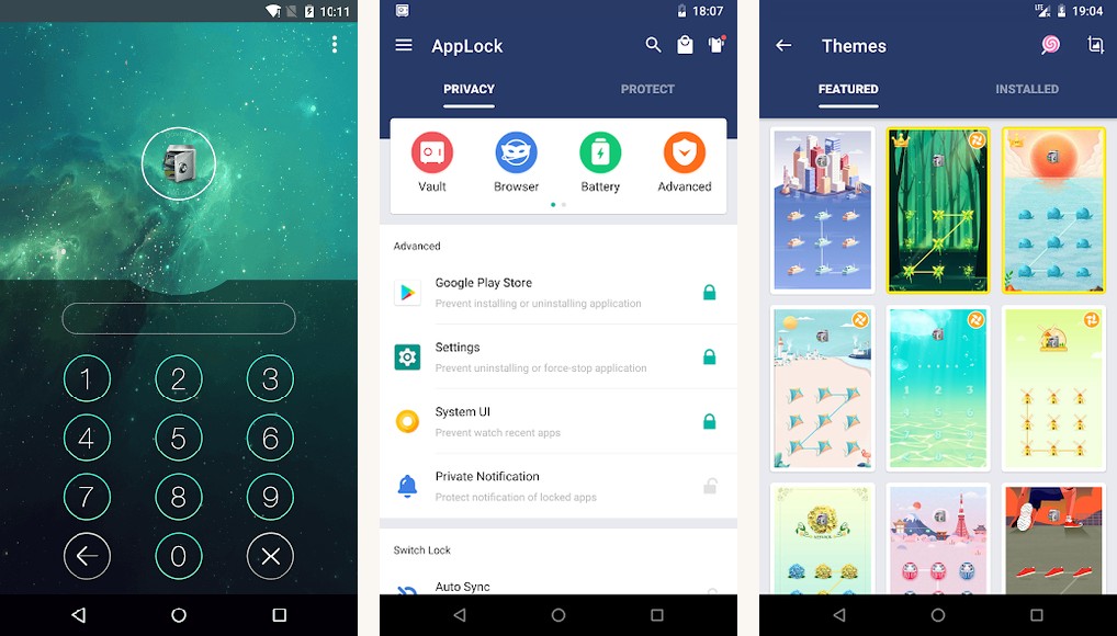 AppLock by DoMobile screenshots on Android