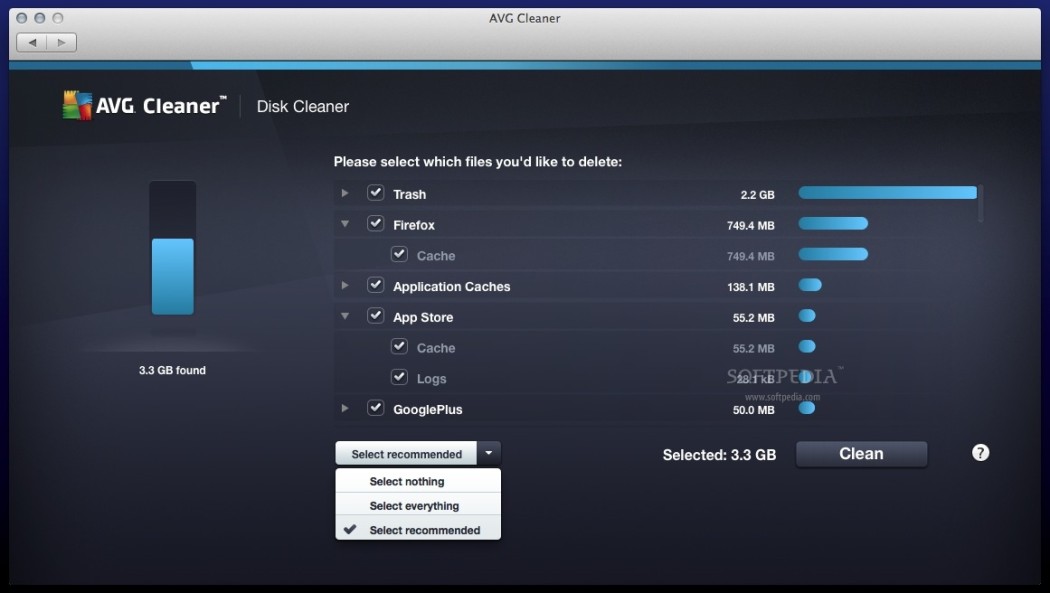 AVG Cleaner screenshot