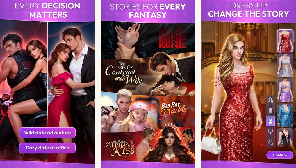 Chapters: Interactive Stories screenshots on Android