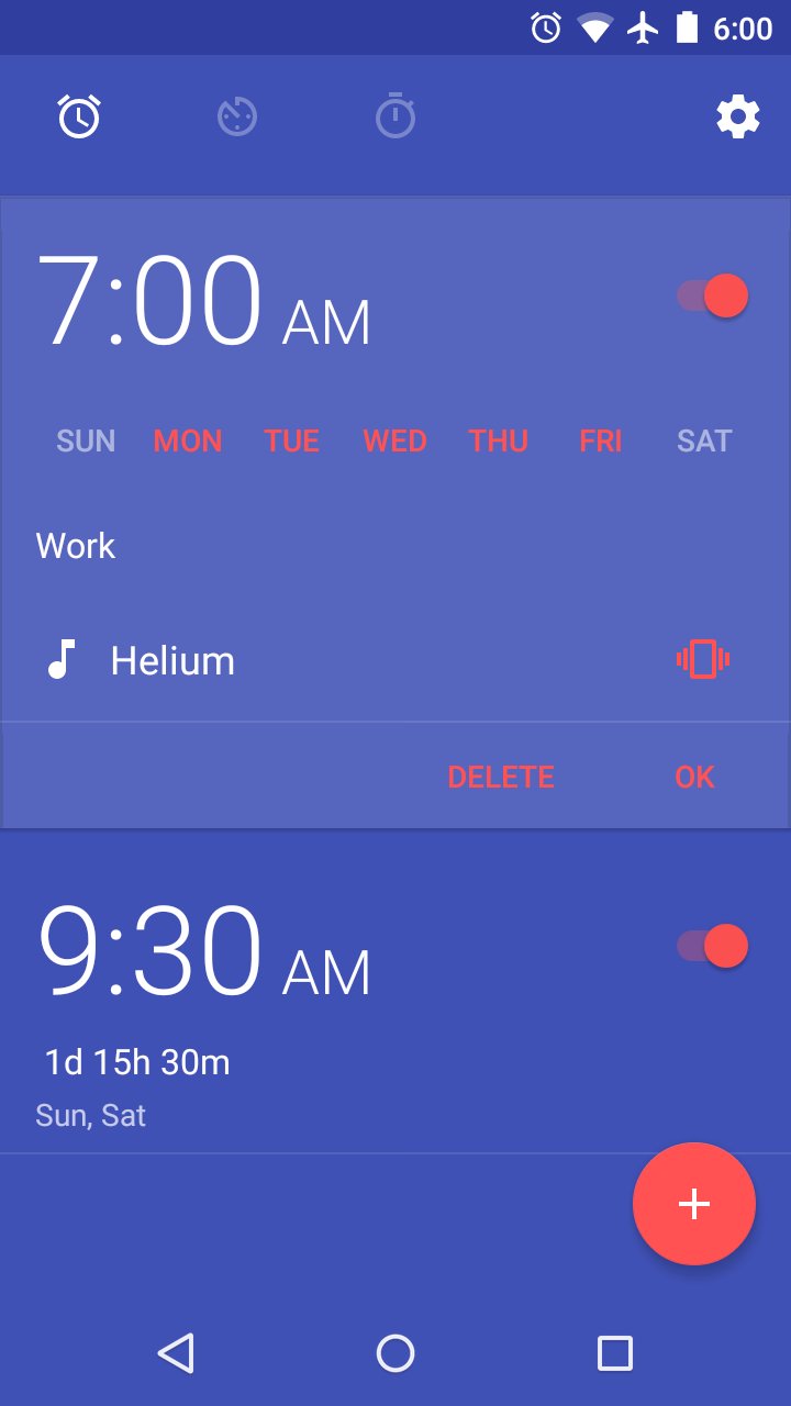 ClockPlus (open-source) screenshot