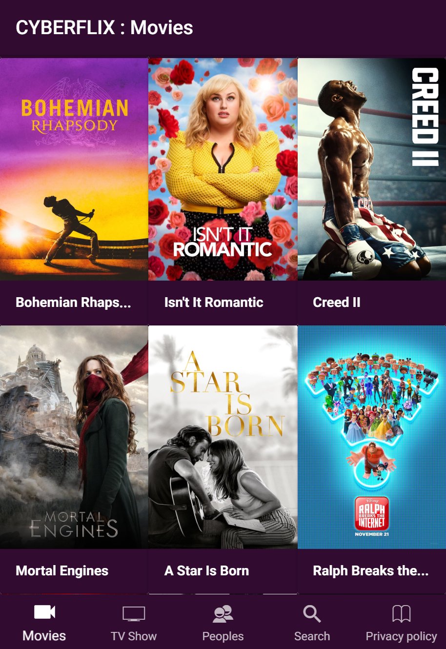 CyberFlix TV screenshot
