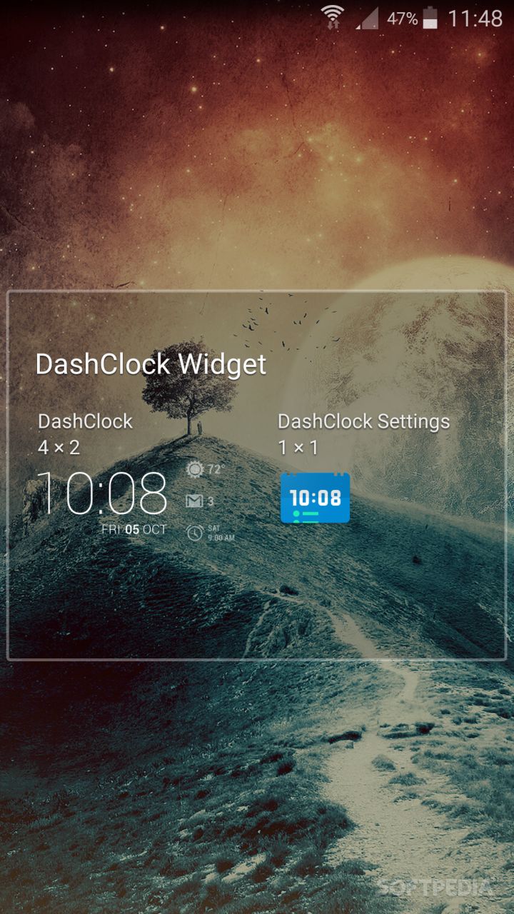 DashClock Widget (revived) screenshot