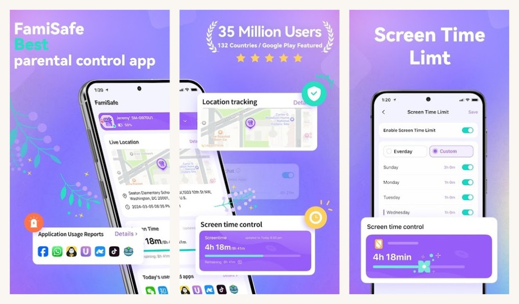 FamiSafe by Wondershare on Android