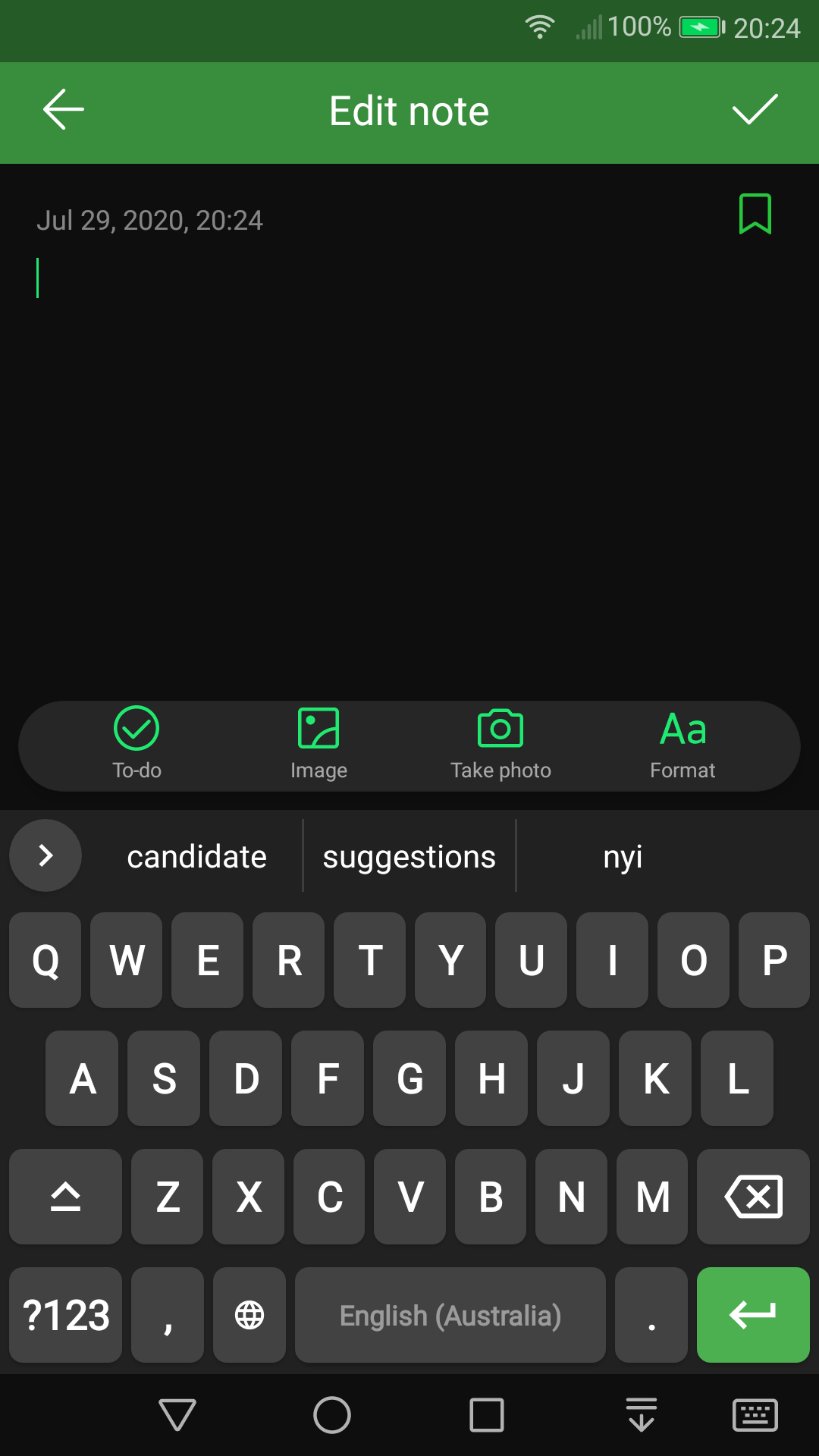 Florisboard screenshot