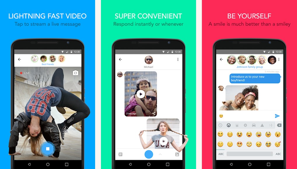 Glide: Video Chat Messenger screenshots on Android