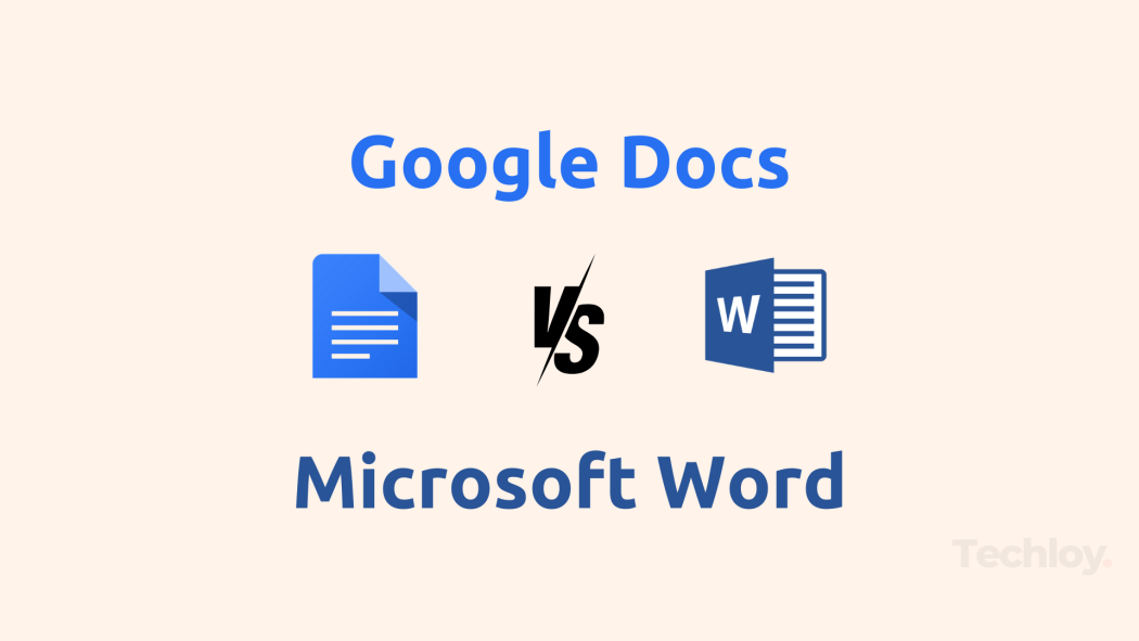 Google Docs and Microsoft Word screenshot