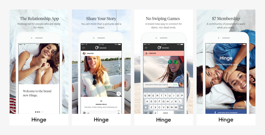 Hinge screenshot