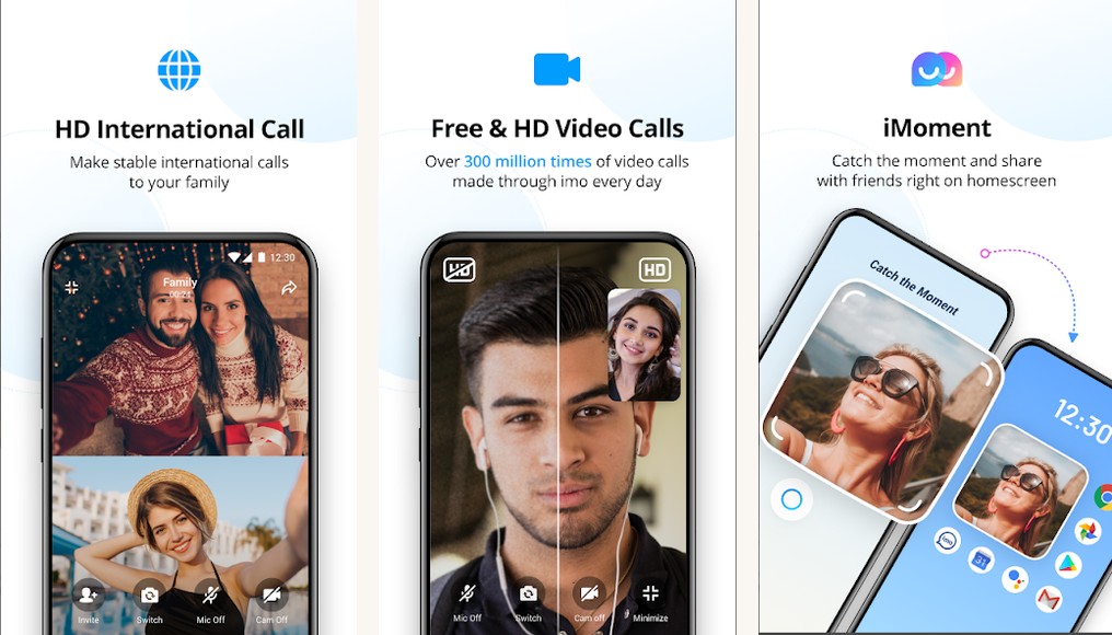 imo: Free Video Calls and Chat screenshots on Android