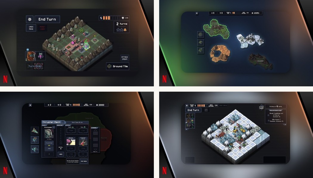 Into the Breach gameplay on Android