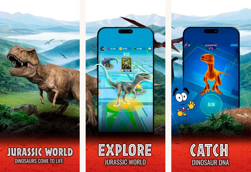 Jurassic World Alive screenshots on Android