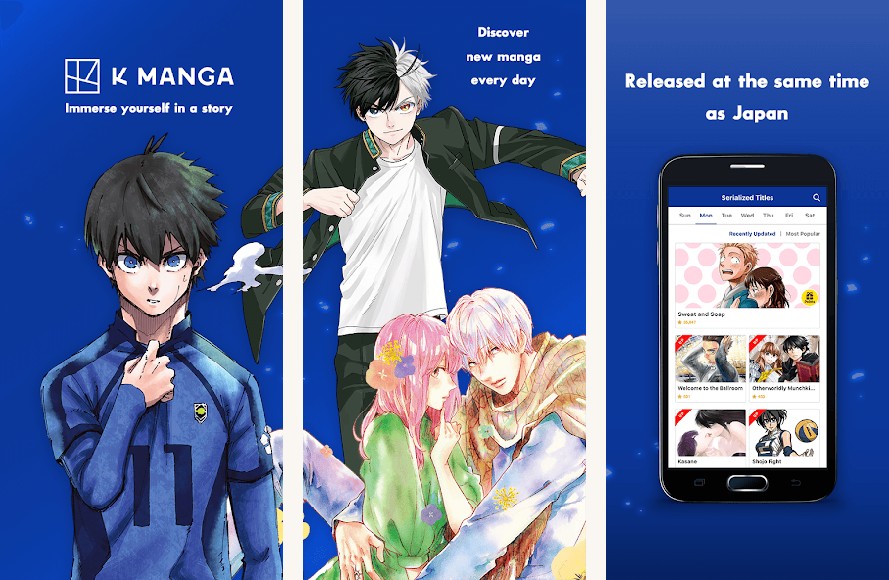 K Manga (Kodansha) screenshots on Android