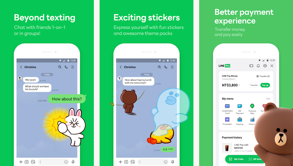 LINE: Free Calls & Messages screenshots on Android
