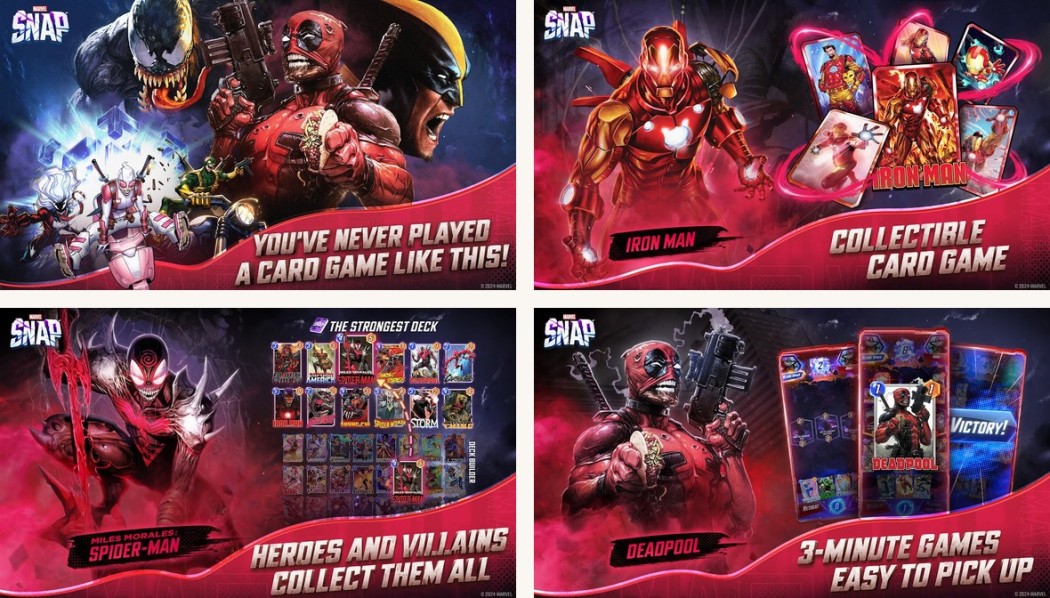 Marvel Snap gameplay on Android