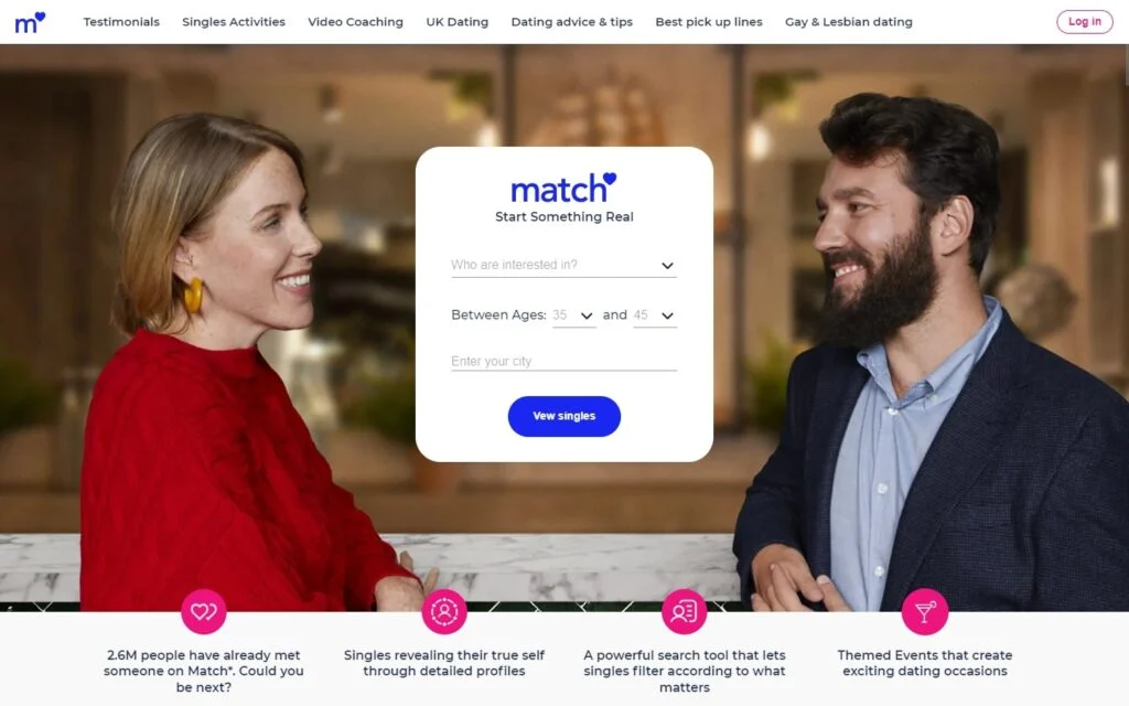 Match.com screenshot