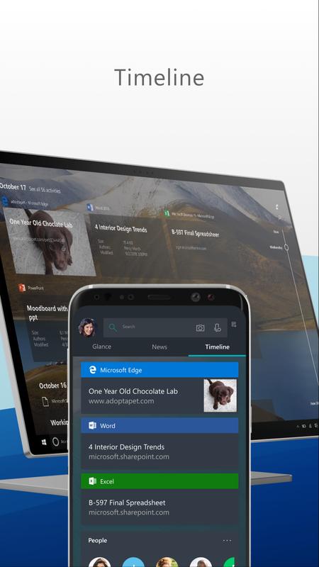 Microsoft Launcher screenshot