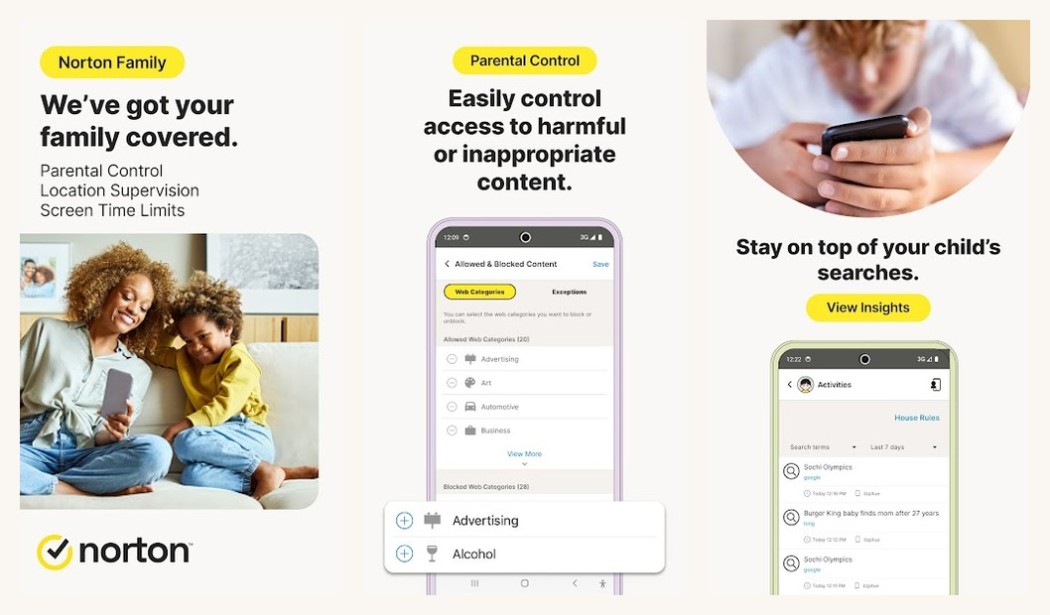 Norton Family on Android