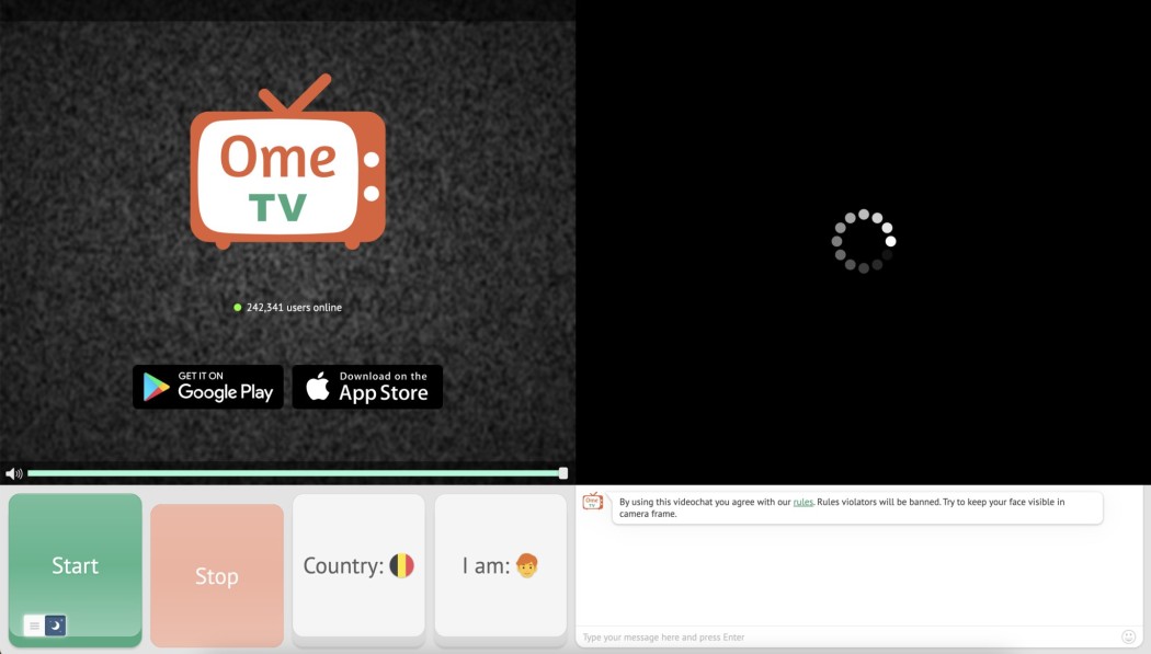 OmeTV screenshot