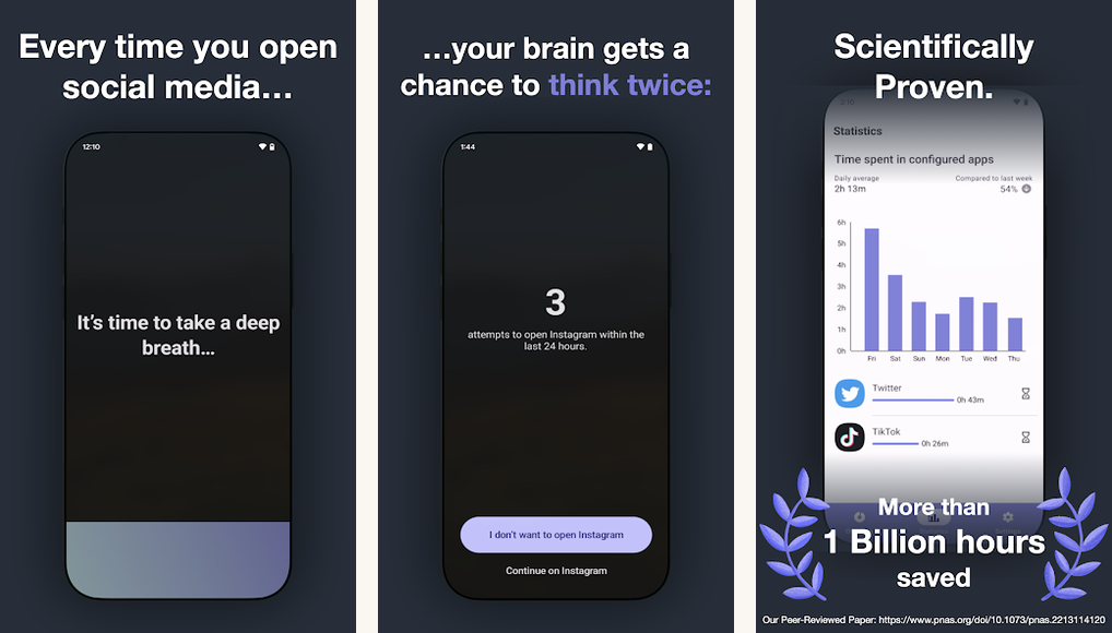 One Sec screenshots on Android