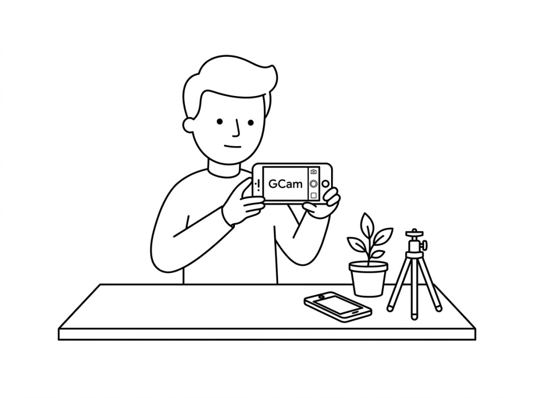 GCam editorial illustration