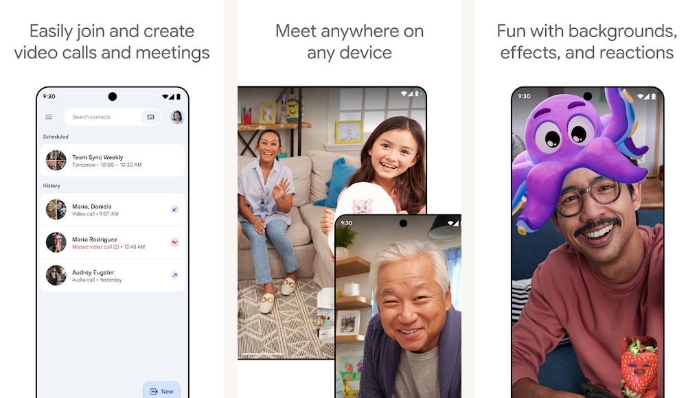 Google Meet screenshots screenshots on Android