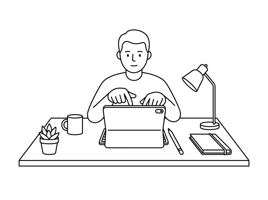 Xiaomi Pad 7 Pro editorial illustration