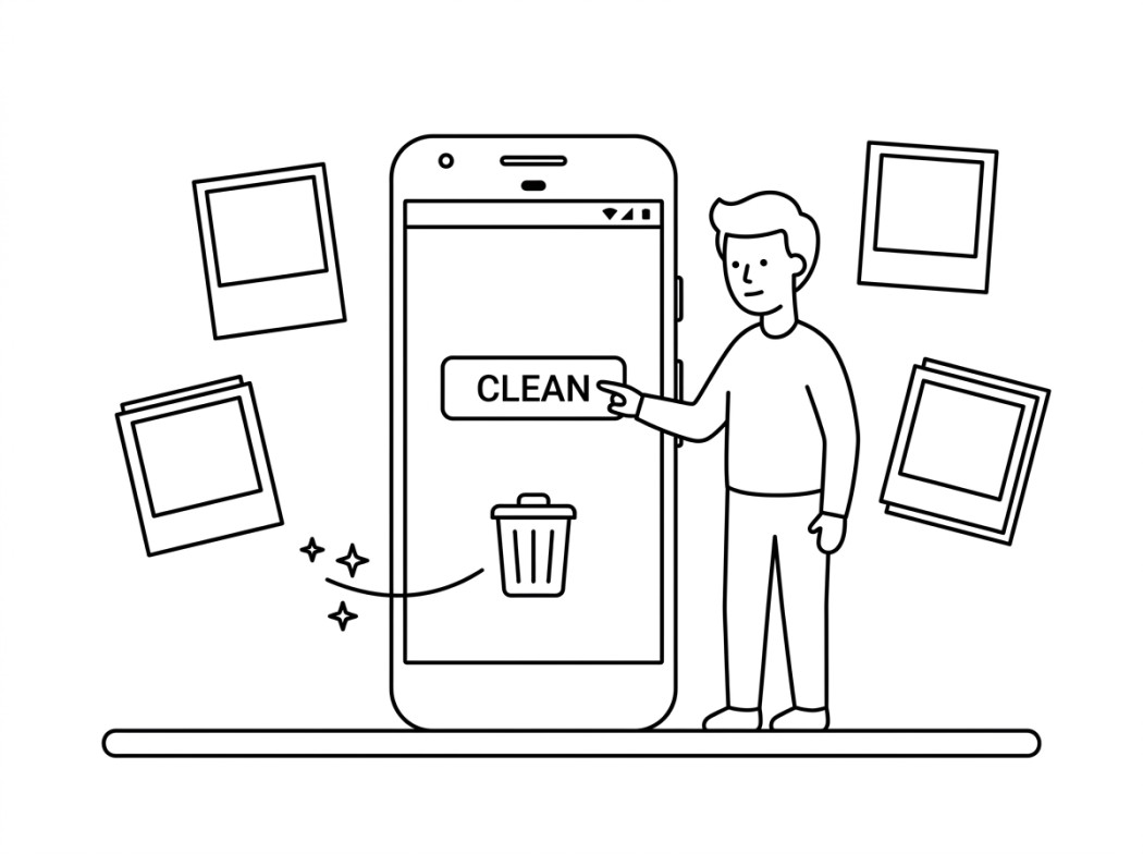 Cleaner by Google editorial illustration