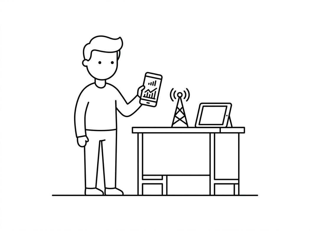 Carrier-specific apps editorial illustration