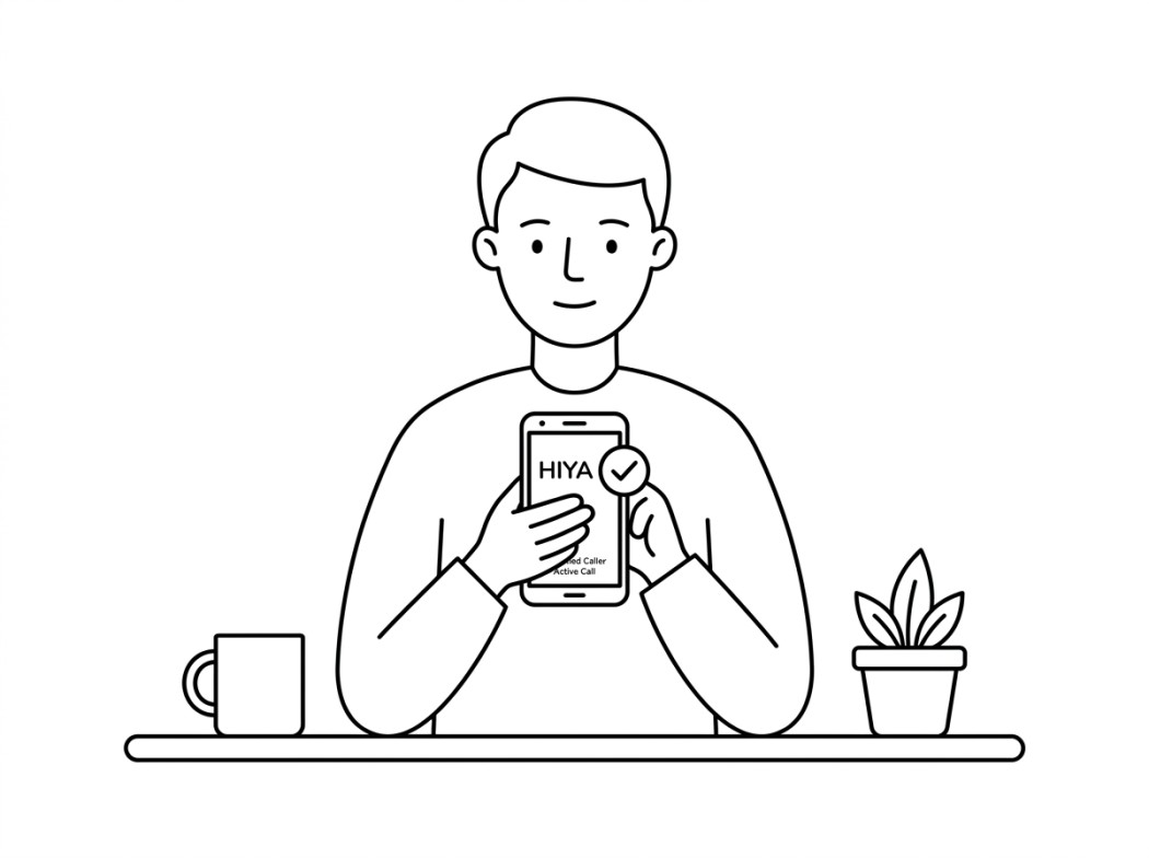 Hiya editorial illustration