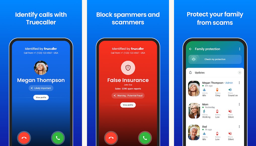 Truecaller screenshots screenshots on Android