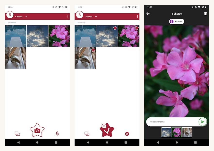 Pix-Star Snap companion app on Android