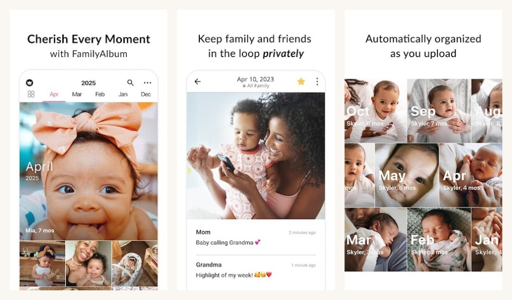 FamilyAlbum photo sharing app on Android