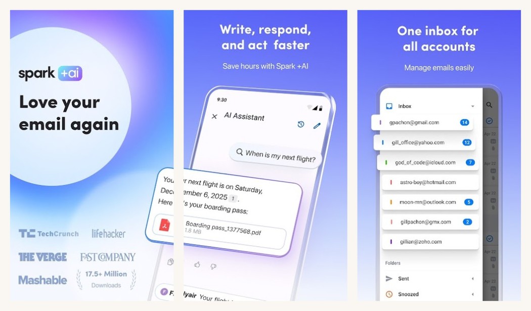 Spark Mail on Android