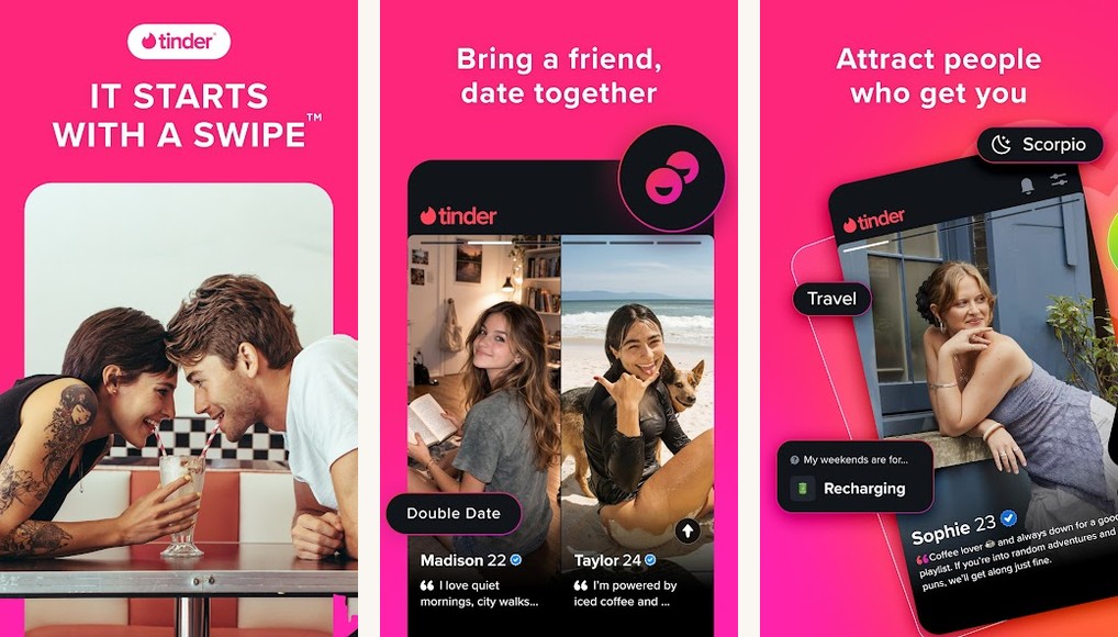 Tinder screenshots screenshots on Android