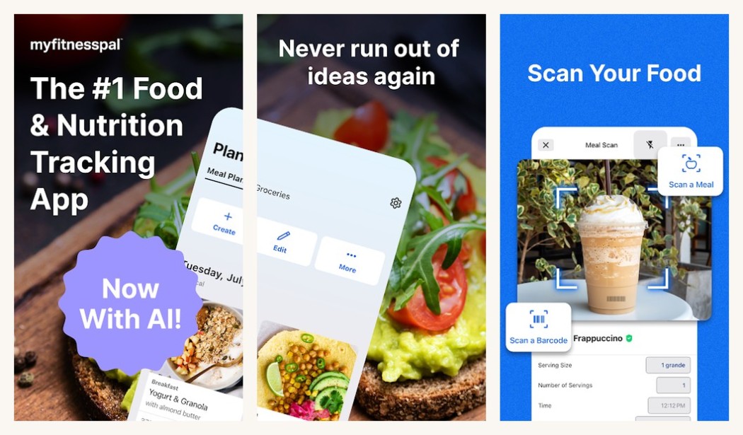 MyFitnessPal calorie counter on Android